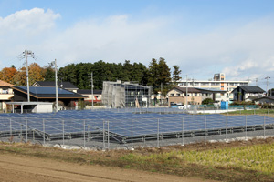 太陽光発電設備施工写真