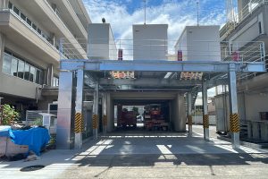 消防局受変電設備移設工事イメージ