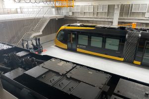 ＬＲＴ車両基地検修庫ほか電気設備工事イメージ